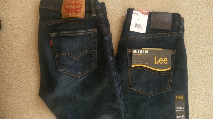 lee flannel lined jeans