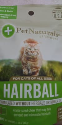 Hairball For Cats By Pet Naturals Of Vermont