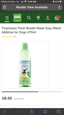 dog breath freshener pets at home