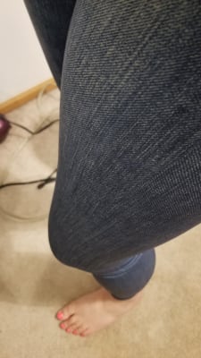 north face indigo leggings