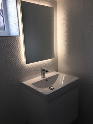 Wickes Meribel Backlit Led Touch Sensor Bathroom Mirror Wickes Co Uk