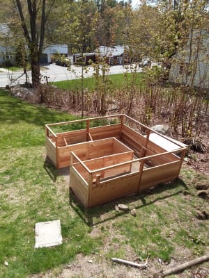 Raised Garden Bed 8 X8 Or 8 X12 With Deer Fence Kit Gardener S Supply
