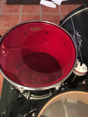 evans red hydraulic drum heads