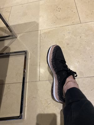 skechers air element rose gold