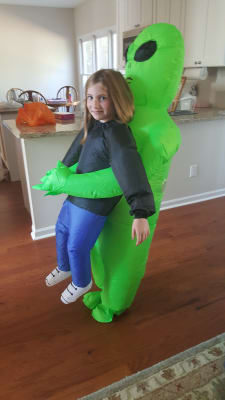 Child Inflatable Alien Pick Me Up Costume Party City