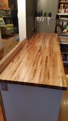 Williamsburg Butcher Block Co 1 1 2 X25 X 8 Lft Maple Butcher