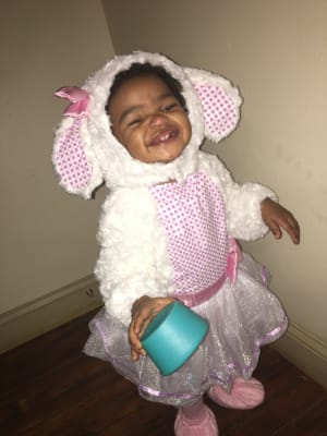 little lamb baby costume