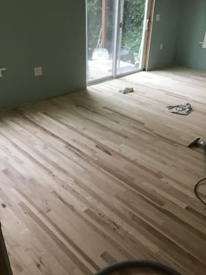 R L Colston 3 4 X 2 1 4 Hickory Unfinished Solid Hardwood Flooring Lumber Liquidators Flooring Co