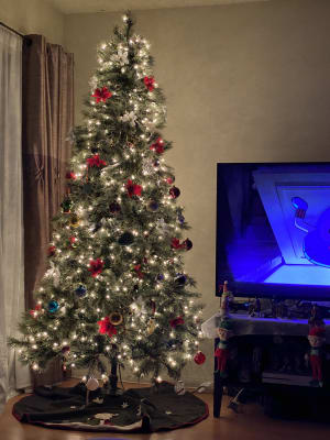 Winter Wonder Lane 7 5 Park City Cashmere Pre Lit Artificial