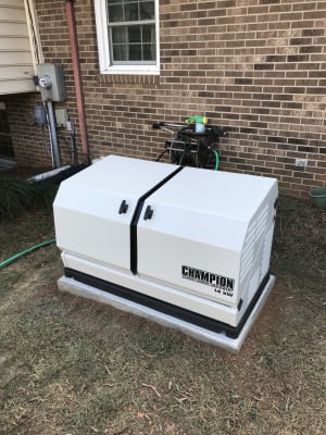 14 Kw Home Standby Generator With 200 Amp Whole House Switch With