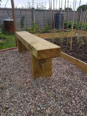 Forest Garden Sleeper Garden Bench 1 2m Wickes Co Uk