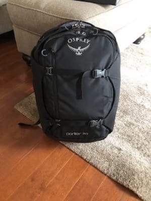 osprey porter 30 under seat