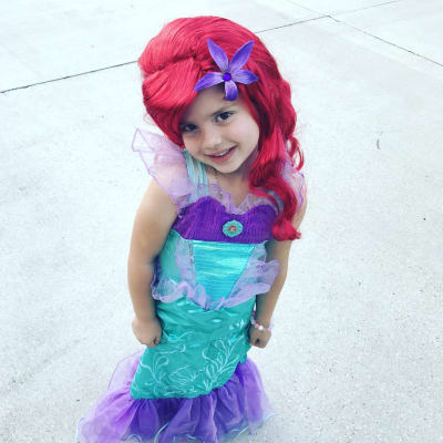 ariel wig toddler