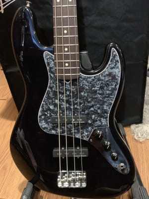 Jazz J Bass Pickguard 4 ply Black Pearl Fits Fender Standard Guitar USA//MIM