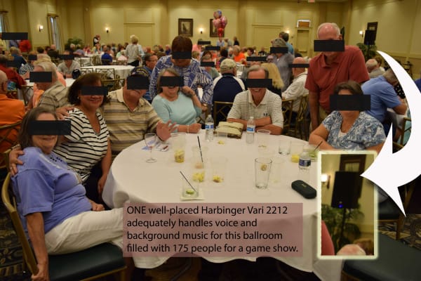 harbinger v2212 speaker