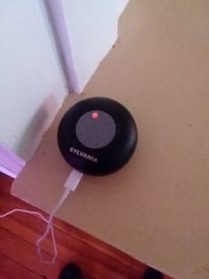 sylvania bluetooth shower speaker