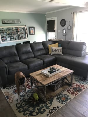 Lane Home Solutions Navigation Gray Living Room Sectional Big Lots