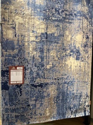 Artistry Distressed Blue Area Rug By Rizzy Hom Furniture