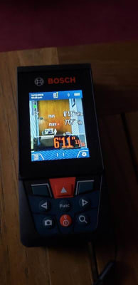 Bosch 400 Ft Lithium Ion Laser Distance Meter With Camera Glm 400