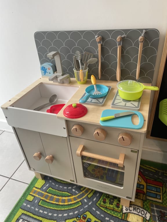 Little Trading Toddler Play Kitchen Wooden Marshmallow Wooden Toy