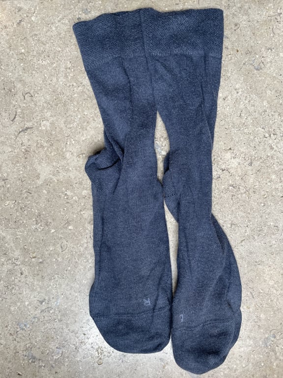 FALKE Sensitive London Cotton Rich Ankle Socks, Black