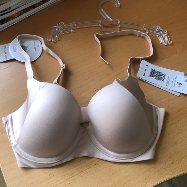 Triumph Body Make-Up Soft Touch Beige Bra Push Up Cup/B with