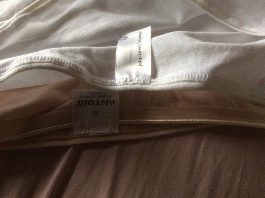 John Lewis Cotton Blend Short Knickers, Pack of 5, White/Almond/Black