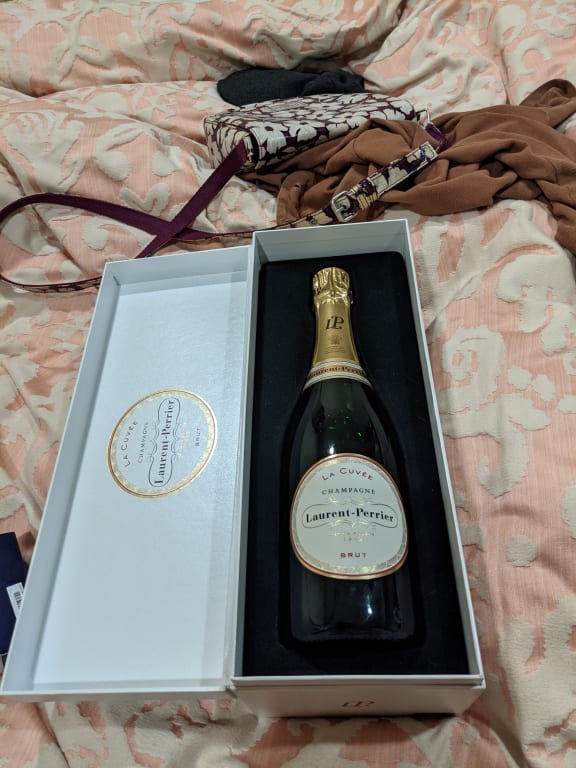 Laurent-Perrier La Cuveé Champagne and Montezuma's Truffle Set, 75cl