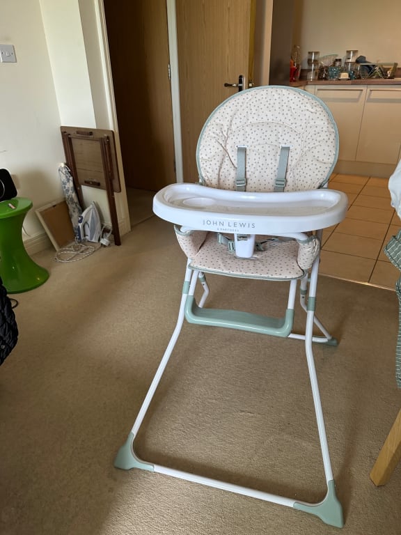 John Lewis ANYDAY Dash Spot Highchair