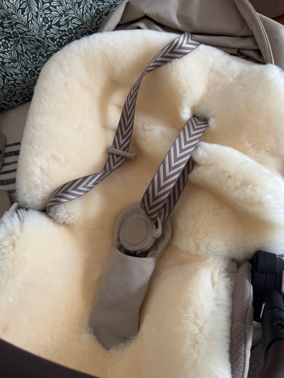 Pushchair Seat Silver Cross Fur Seat Liner John Lewis Sheepskin