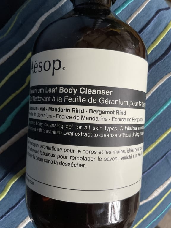 Geranium Leaf Body Cleanser