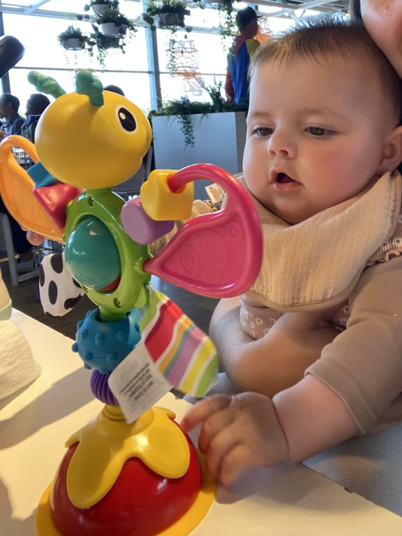 Lamaze Freddie Fire Highchair Activity Toy