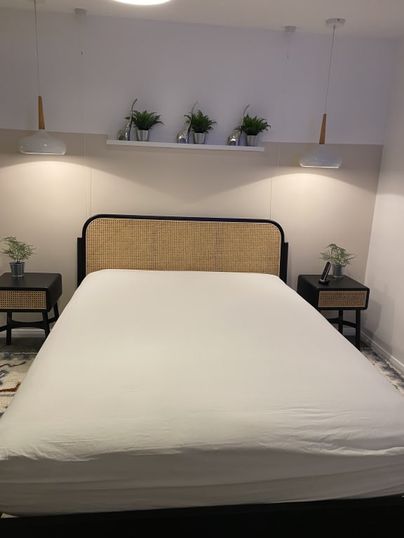 Rattan bed john lewis cheap