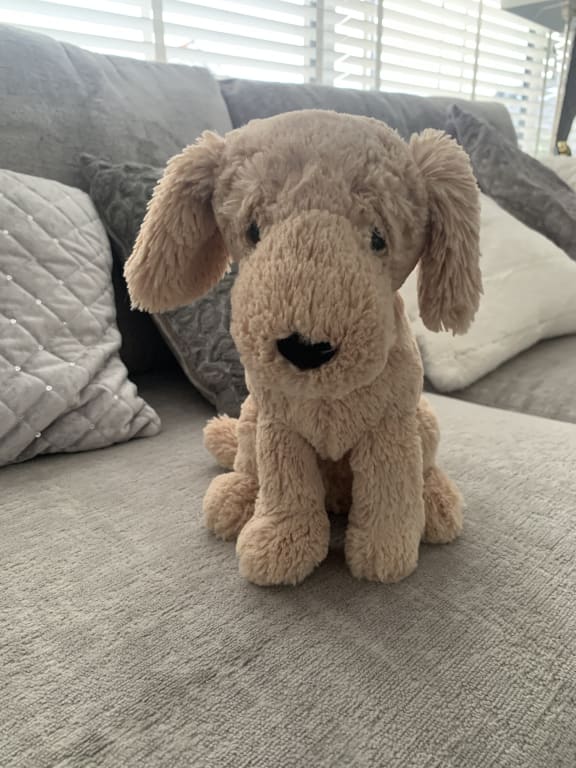 Jellycat Tilly Golden Retriever Soft Toy, Beige