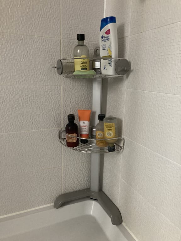 simplehuman Corner Shower Caddy