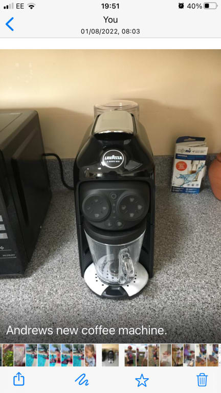 Lavazza A Modo Mio Desea Coffee Machine