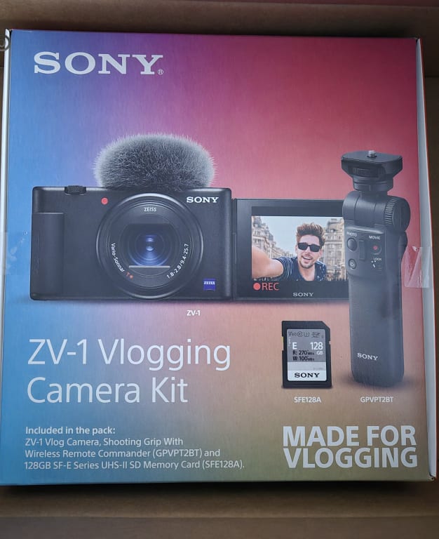 Sony ZV-1 Compact Digital Camera with 24-70mm Lens, 2.7x Optical