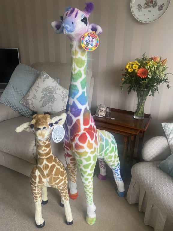 Melissa Doug Giraffe Large Giraffe Stuffed Animal For Nursery