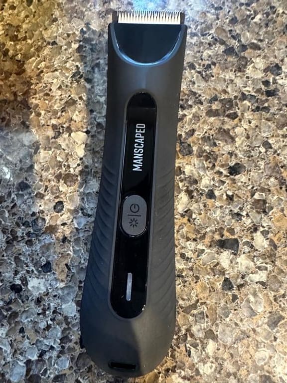 The Lawn Mower Plus Essentials Kit, Electric Body Hair Trimmer