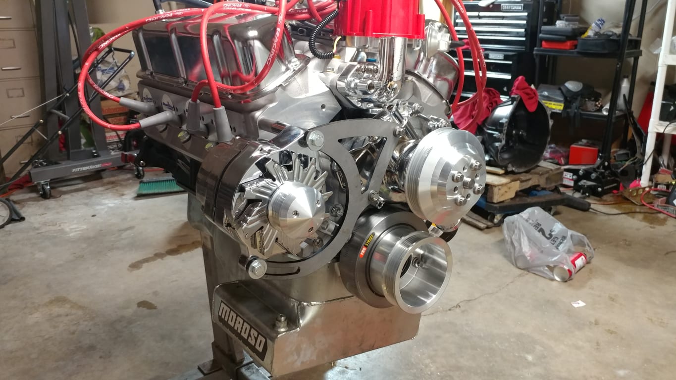 BluePrint BP3474CTC Ford 347 Stroker, Dressed Engine, Alum Heads