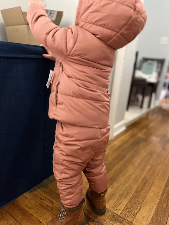 Unisex Frost-Free Puffer Pants for Baby