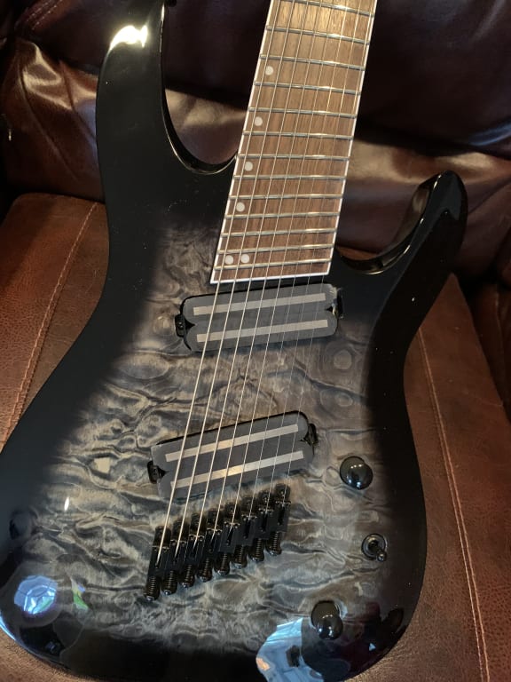 Jackson X Series Soloist Arch Top SLATX8Q MS 8-String Multi Jackson X Series Soloist Arch Top SLATX8Q MS 8-String Multi