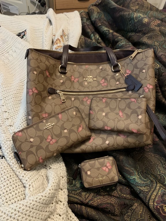 COACH OUTLET®  Tote 20 With Camo Print