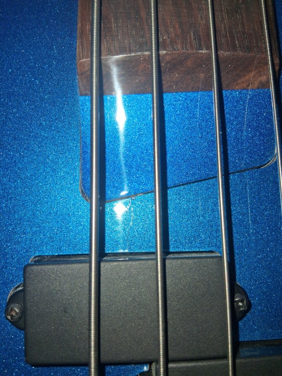 Rogue LX200BF Fretless Series III Electric Bass Guitar Pearl Black