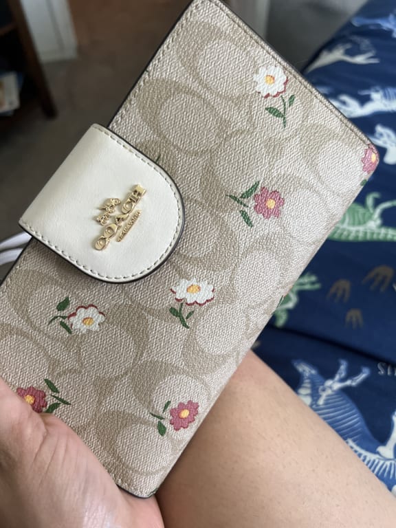 COACH® Outlet  Tech Wallet With Apple Print