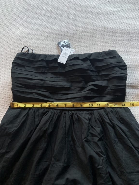 gap strapless black dress - Gem