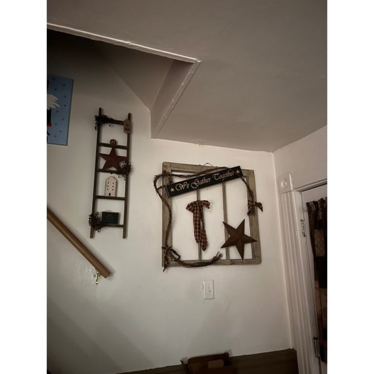 tobacco lath ladders Farmhouse Primitive Decorative Tobacco Lath Ladder - On Sale - Bed Bath &  Beyond