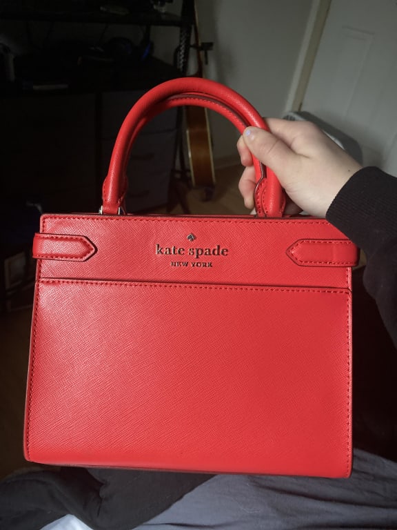 Kate Spade Staci Small Satchel @8k - Stapled Style by Essy