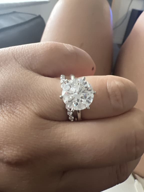 Replying to @Madison Eaglen no more loose engagement ring and also no , Ring