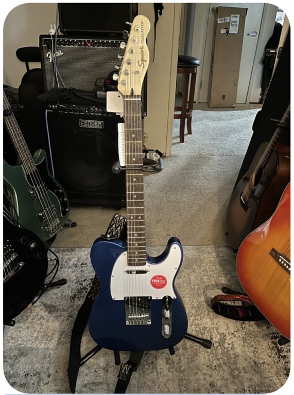 Squier Affinity Telecaster HH Electric Guitar With Matching Squier Affinity Telecaster HH Electric Guitar With Matching